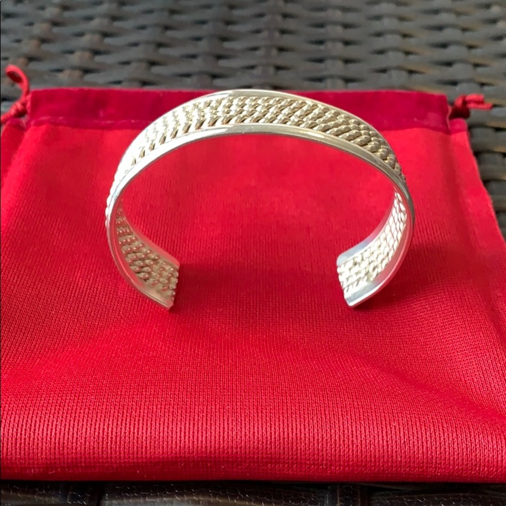 Sterling silver bangle - Picture 7 of 8
